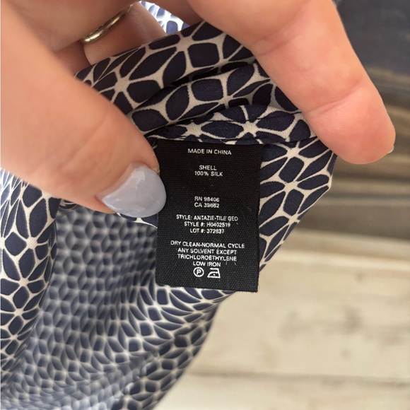 Theory silk top - Picture 4 of 8